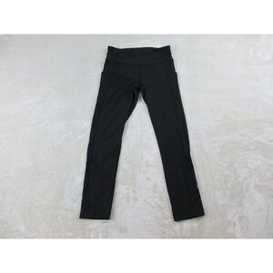 Lululemon Pants Womens 2 Black Capri Leggings Gym Yoga‎ Workout Ladies*